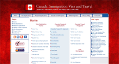 Desktop Screenshot of canada.immigrationvisaforms.com